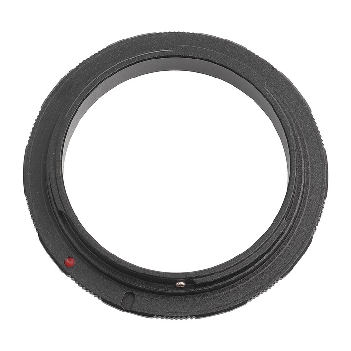 HERUSI реверсивен макро адаптерен пръстен от алуминий за Canon EOS 52mm 55mm 58mm