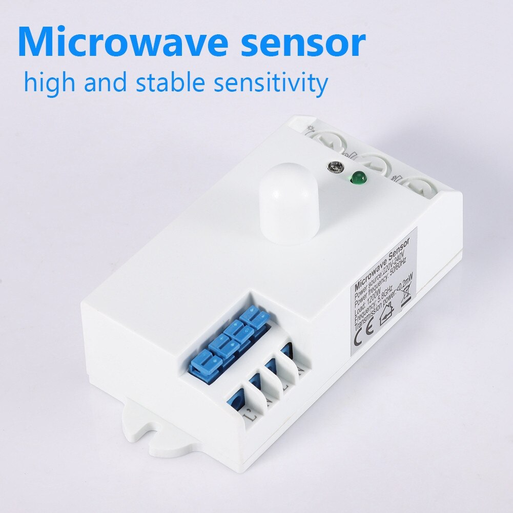 Kit Smart Home, Senzor de Miscare cu Microunde, 360 Grade, Ajustabil ...