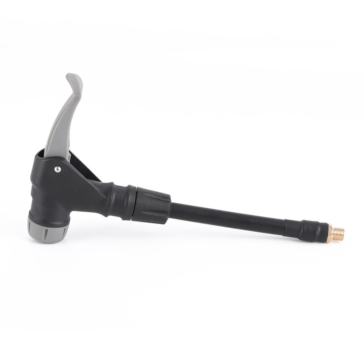 Adaptor furtun pompa HERUSI 2in1 cauciuc negru compact