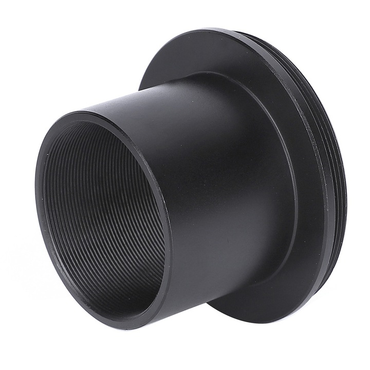 Teleszkópos adapter 1.25in M42x0.75 kamera rögzítéshez, alumínium, fekete