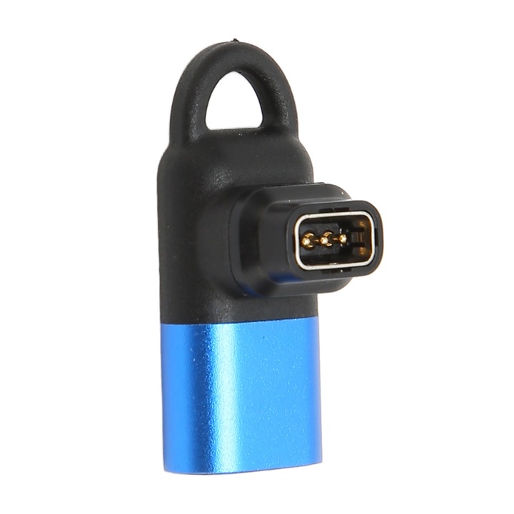 Адаптер USB C за зареждане на смарт часовник HERUSI, черен, компактен