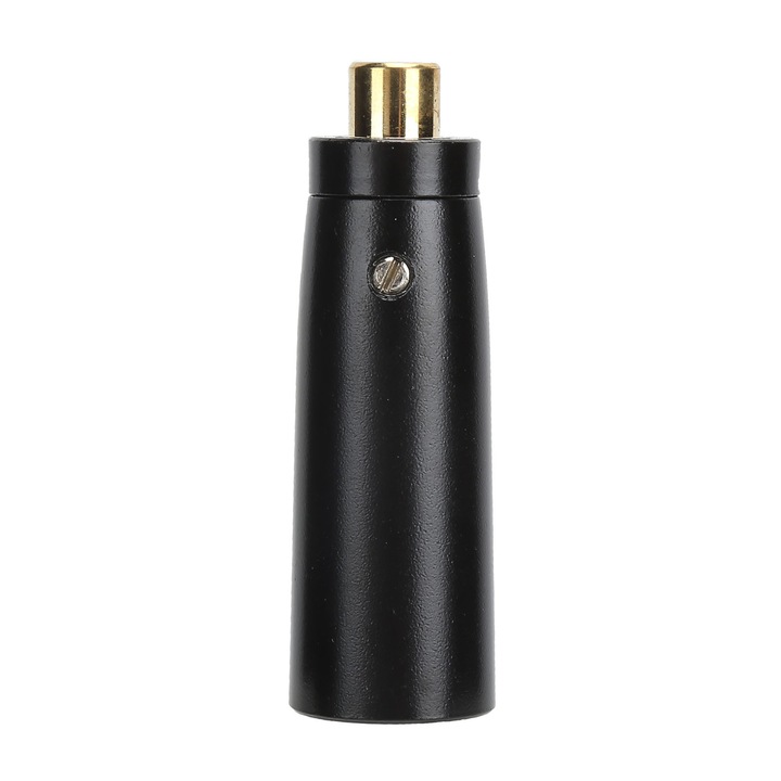 HERUSI audio adapter RCA anya XLR apa aranyozott fekete kompakt könnyű