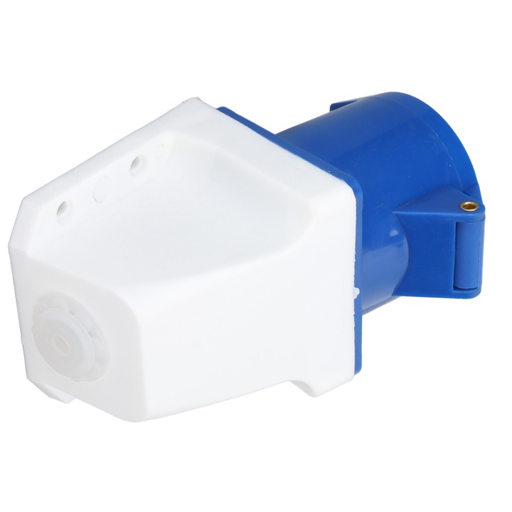 HERUSI ipari csatlakozó 3 pólusú kék fehér 220-250V 16A/32A IP44