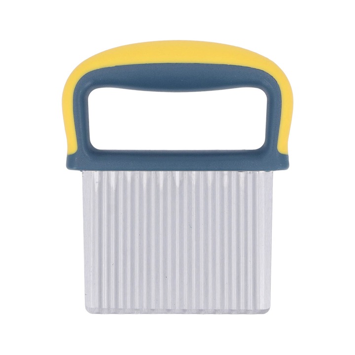 Feliator manual HERUSI, lama inox, galben, 0.2in, cu protectie, 20x5cm