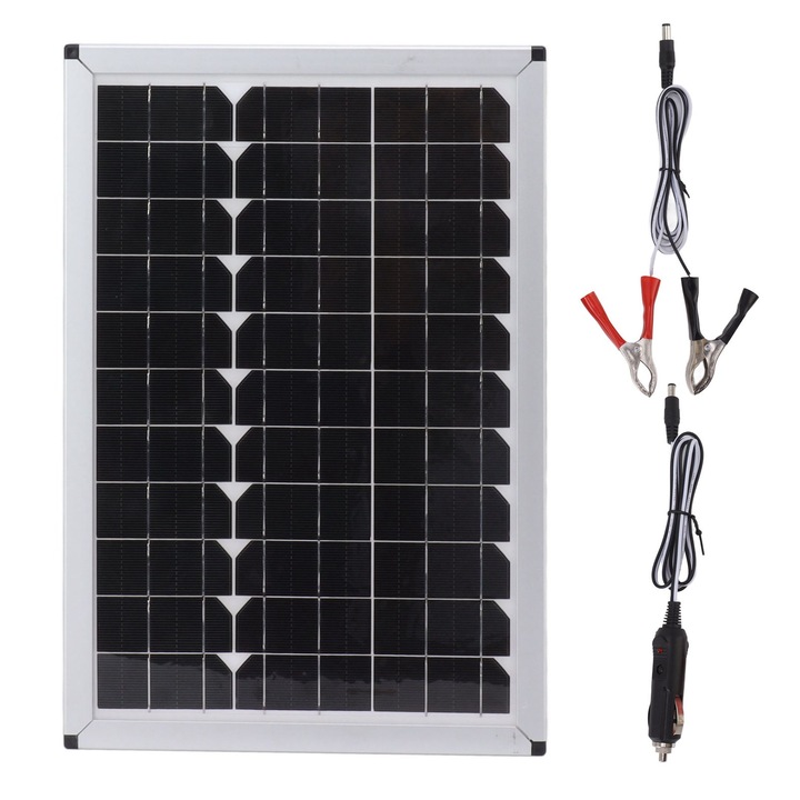 Panou solar 100W 18V monocristalin, portabil, 40x27cm