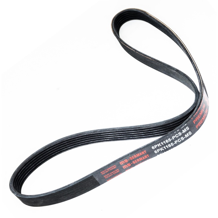 Hajtószíj, Master-Sport, 6PK1165, 6 bordás, 1165mm