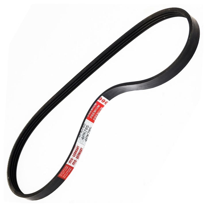 Ékszíj, Master Sport Germany, 4PK785, 785 mm, 4 bordás, fekete