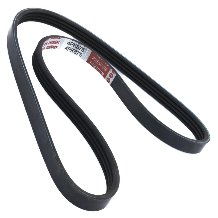 Ékszíj, Master Sport Germany, 875 mm, fekete