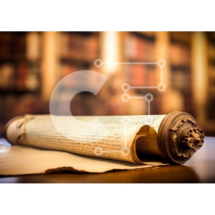 Puzzle din lemn Intrahome - Palio cilindru pe masa din lemn, 25 piese, 10x10 cm, cutie din lemn wenge