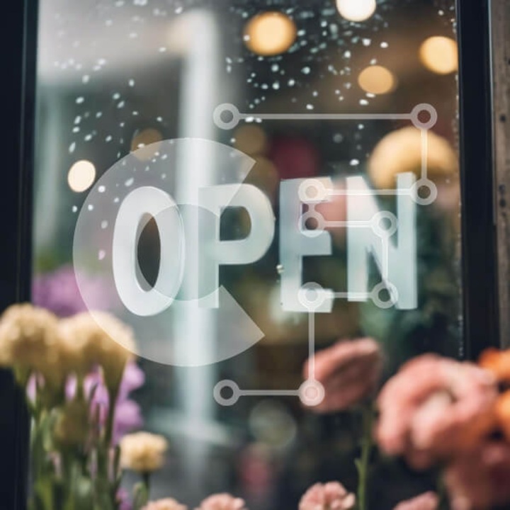 Puzzle din lemn Intrahome - Bitrina cu flori si tabla deschisa, 10x10 cm, 25 piese, cutie din lemn wenge