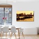 Tablou Canvas Vintage Aspect Retro Vapoare pe Tamisa 80 x 140 cm