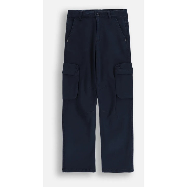 Pantaloni Cargo Coccodrillo, bleumarin, Bleumarin