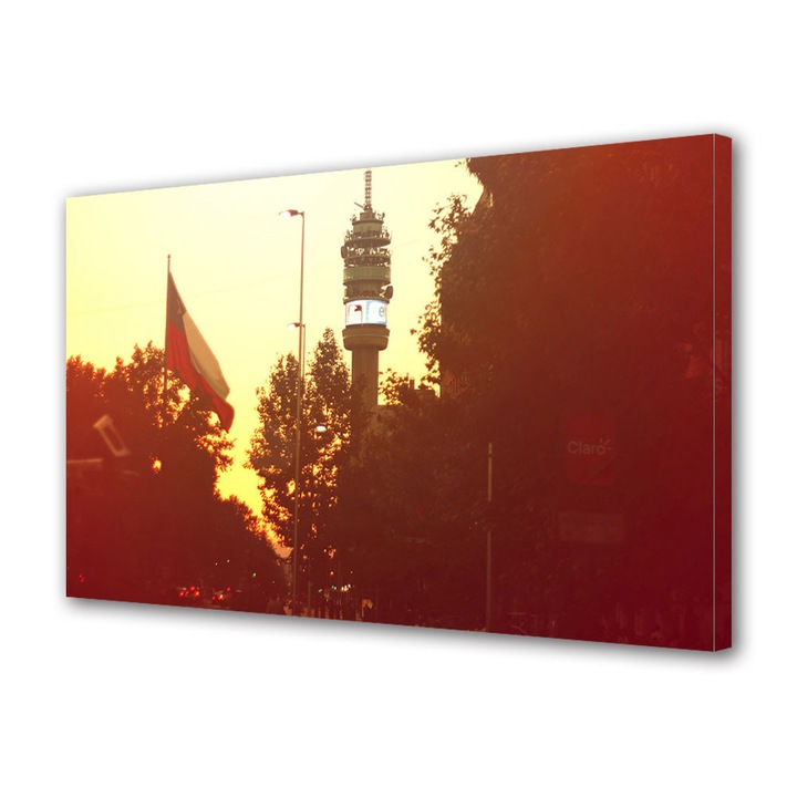 Tablou Canvas Vintage Aspect Retro Turn in oras 40 x 60 cm