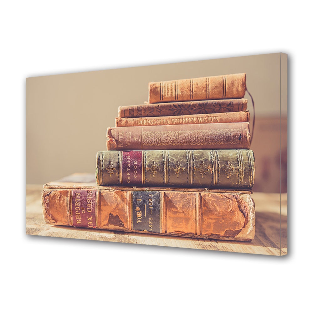 Tablou Canvas Vintage Aspect Retro Carti vechi 70 x 100 cm