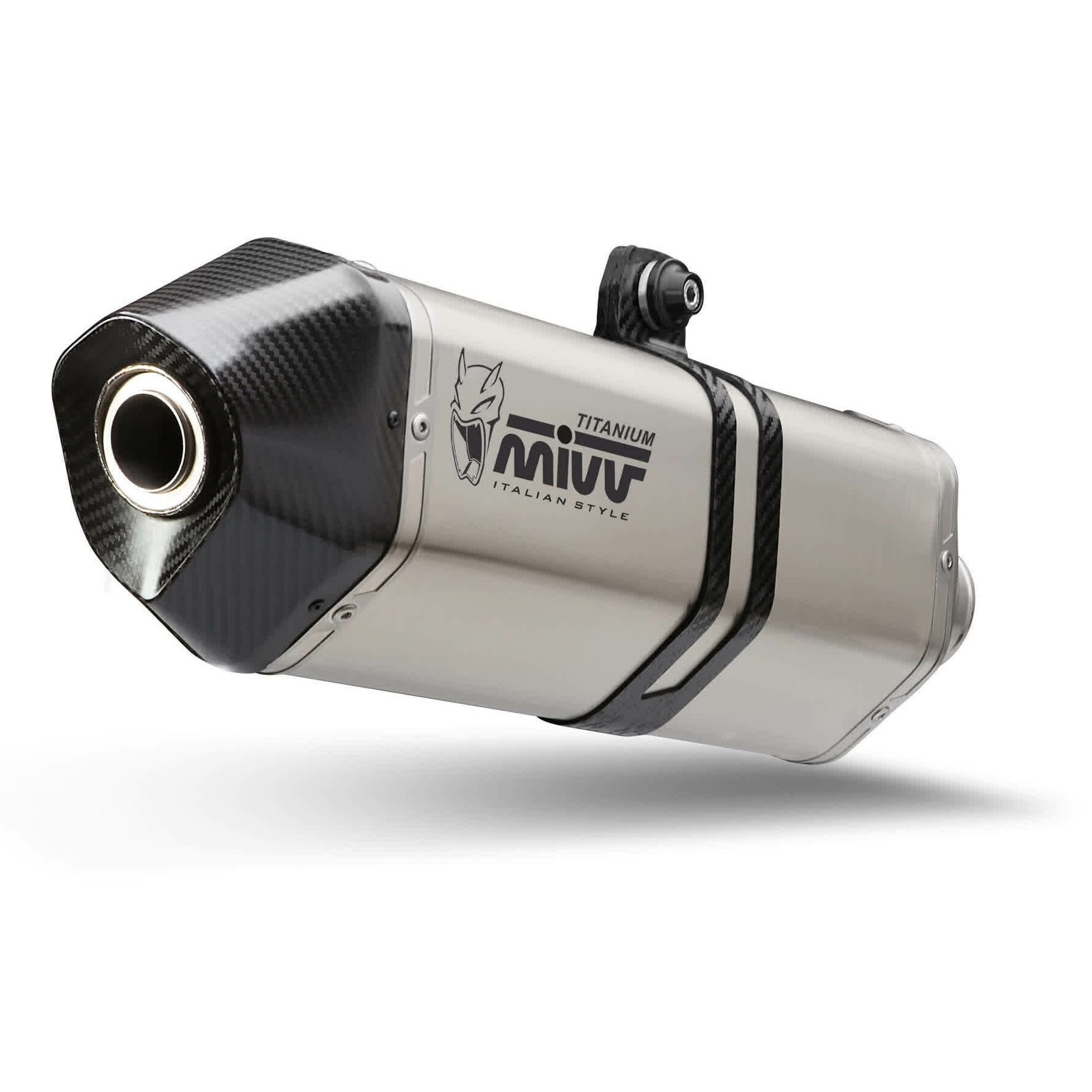 Toba Esapament MIVV Speed Edge Slip-on titanium pentru Harley