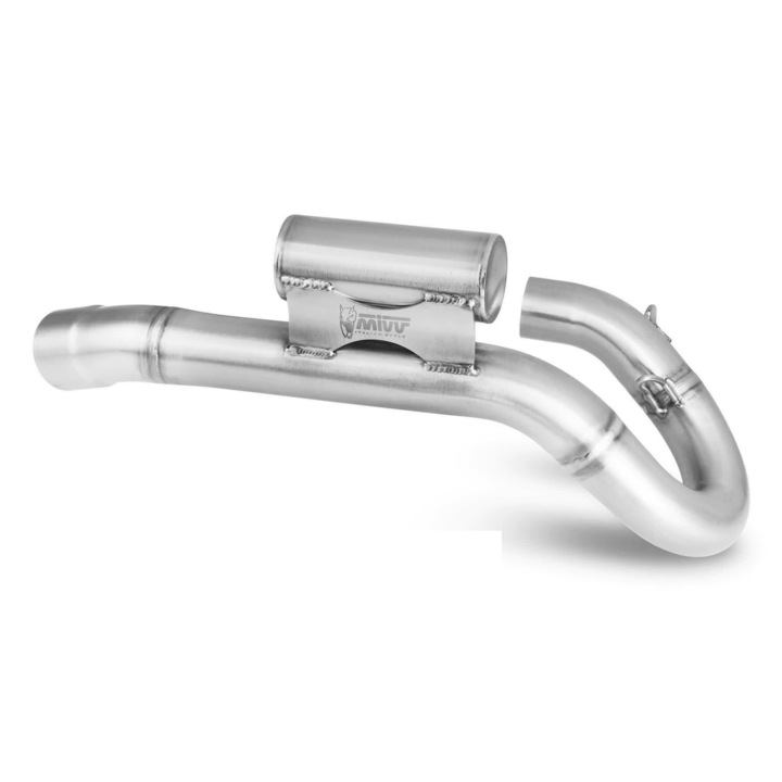MIVV verseny kipufogó rozsdamentes acélból, 304, 114 dB, gyárilag felszerelt motorkerékpárokhoz