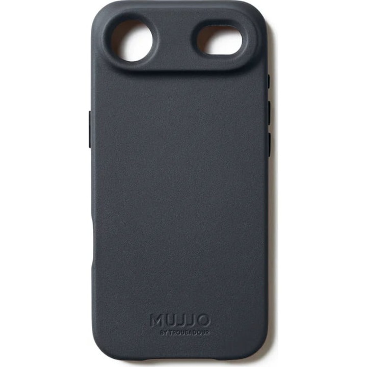 Husa, Mujjo Full Leather Case Mag pentru iPhone Air, Gri