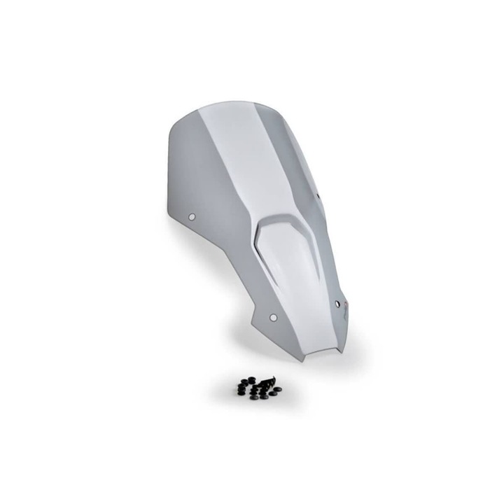 PUIG sport szélvédő, világos füstszínű, 450x295mm, 20mm magas, tartós akrilból, Honda modellek