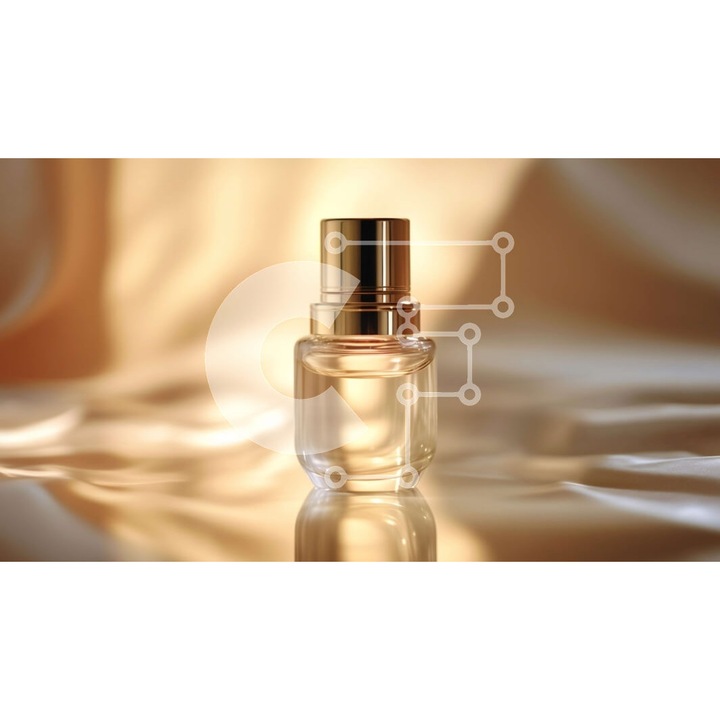 Puzzle din lemn Intrahome, 10x10cm, 25 piese, design modern, sticla transparenta, cutie din lemn wenge