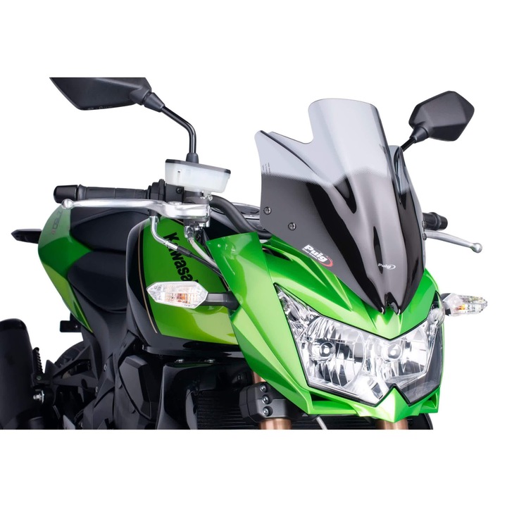Parbriz PUIG pentru Kawasaki, 370x295mm, certificat TUV, montare usoara