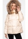 Geaca scurta dama, Perso, Nylon, Ecru