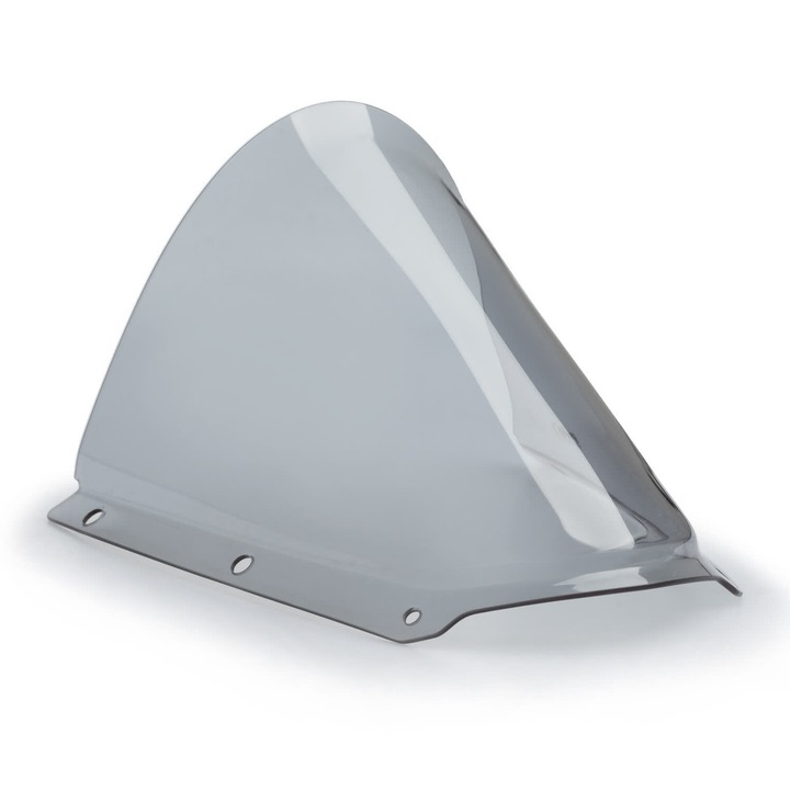 Предно стъкло PUIG R-Racer опушено, размери 320x285mm, увеличена височина 60mm, TUV и ABE сертификат за Kawasaki