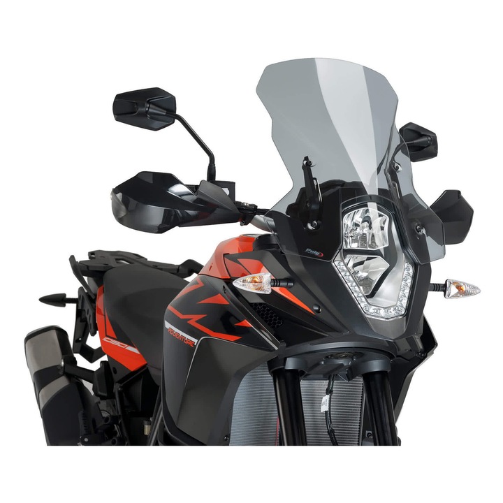 PUIG Touring világos füstszínű szélvédő 510x420mm Ktm-hez