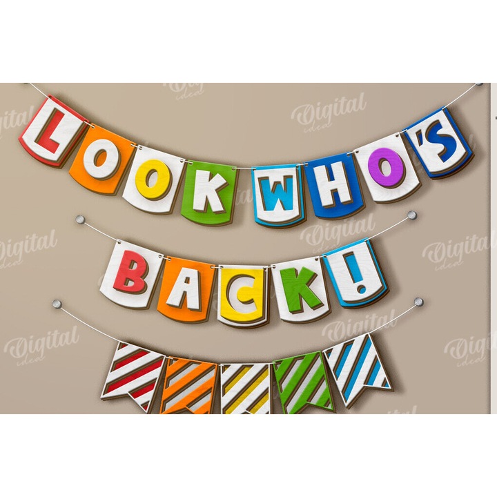 Pano tridimensional din plywood, Intrahome, 30x20 cm, ideal pentru decorare si proiecte DIY