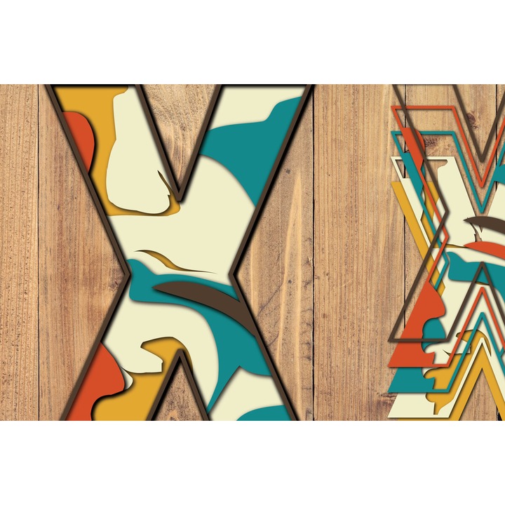 Placa din lemn, Intrahome, 1200x1200cm, 3mm-4mm, pentru decoratiuni si proiecte DIY