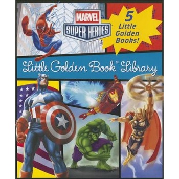 Marvel Little Golden Book Library, Golden Books (Manufactured by) Marvel Little Golden Book Library, Golden Books (Manufactured by)