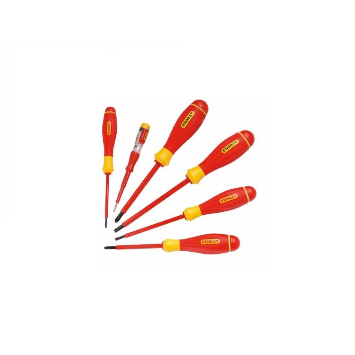 Set din 6 surubelnite izolate FatMax lata Pozidrive - 0-65-443 Stanley