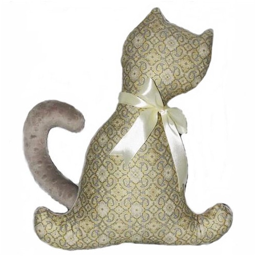Perna jucarie Queen Chat ,Uma Xaris, Handmade in Romania, 47X40CM
