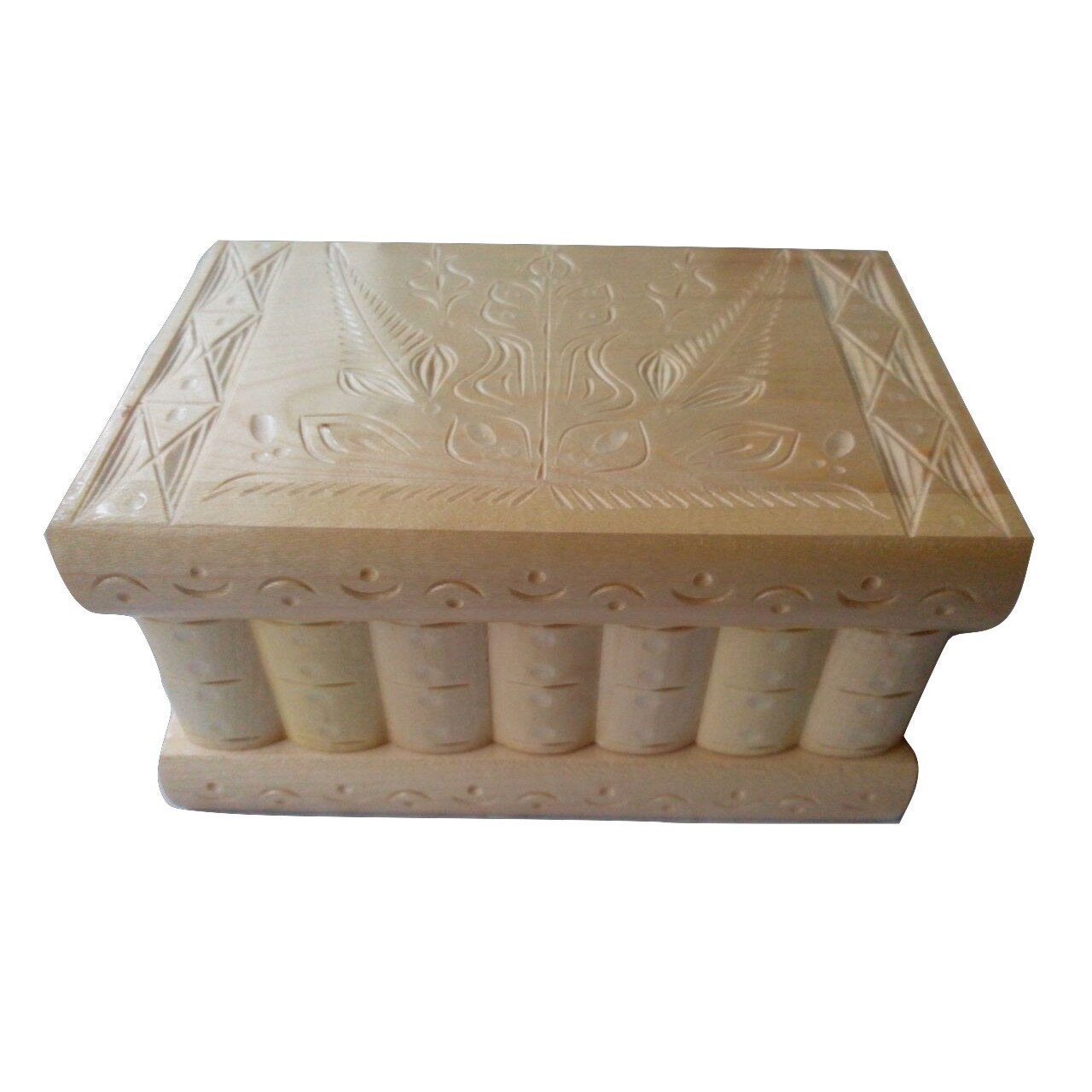 Cutie puzzle cu cheia ascunsa , cutie secreta culoare natur