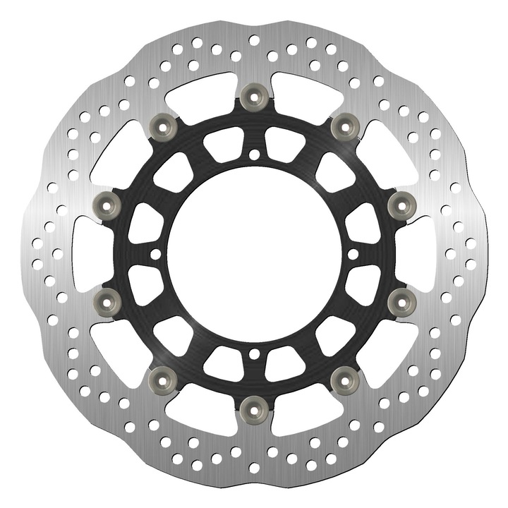 Спирачен диск NG ляв 320x120мм, 4 отвора 8.25мм, дебелина 5мм, аксесоари за мотоциклети