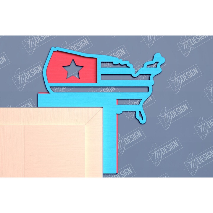 Set 4 Iouliou Gonia portas, Intrahome, epigrafe, 30x20 cm, plywood 3mm-4mm