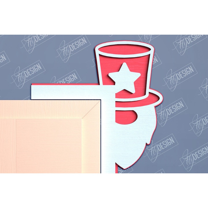 Set 4 Iouliou Gonia portas, Intrahome, epigrafe, 30x20 cm, plywood 3mm-4mm