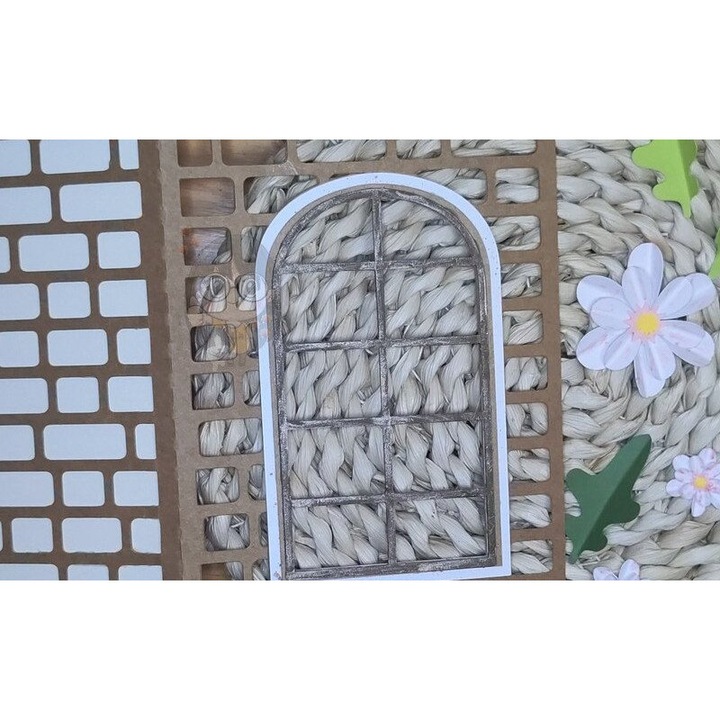 Carton cu laser 10x20 cm, Intrahome, din plywood 3mm-4mm, pentru decoratiuni si proiecte DIY