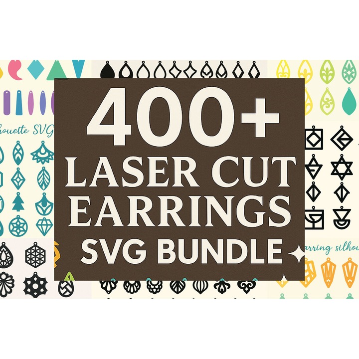 Set de 400+ Skoularikia din plywood, Intrahome, 3x3 cm, pentru decoratiuni si proiecte DIY