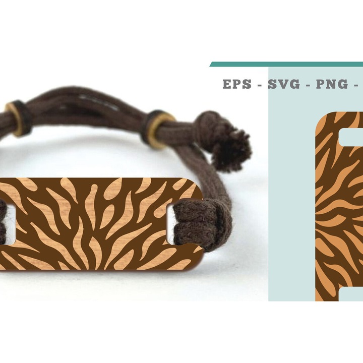 Motiv brachioli din lemn, Intrahome, 5x5 cm, set pentru decorare si proiecte DIY