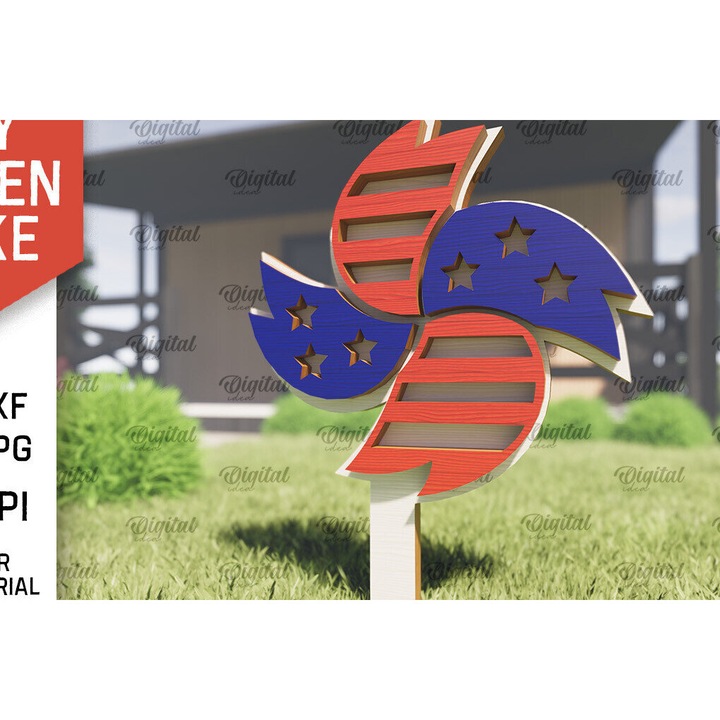 Placa decorativa din plywood 3mm-4mm, Intrahome, 30x20cm, pentru decorare si proiecte DIY