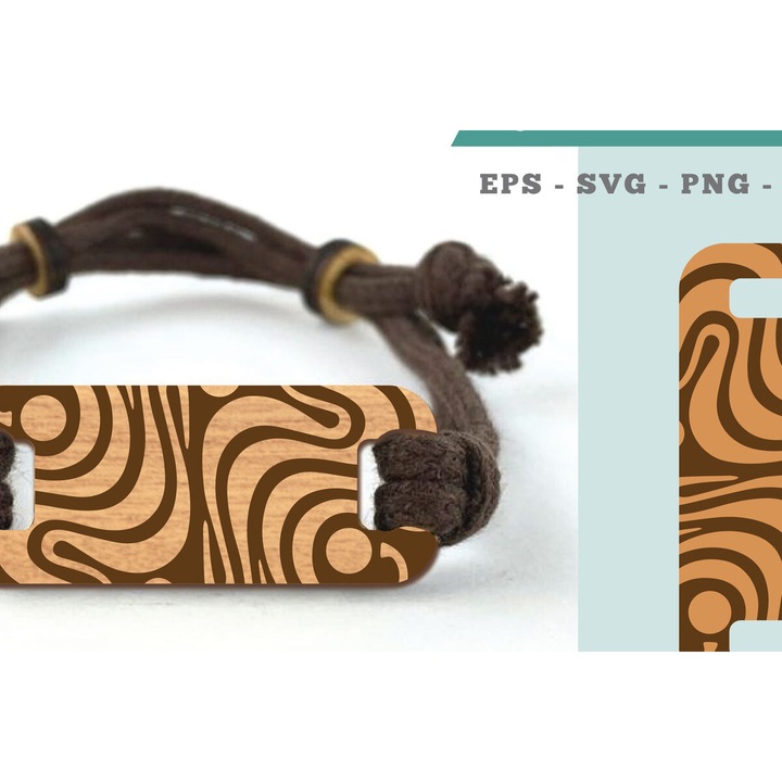 Motiv brachioli din lemn, Intrahome, 5x5 cm, set pentru decorare si proiecte DIY