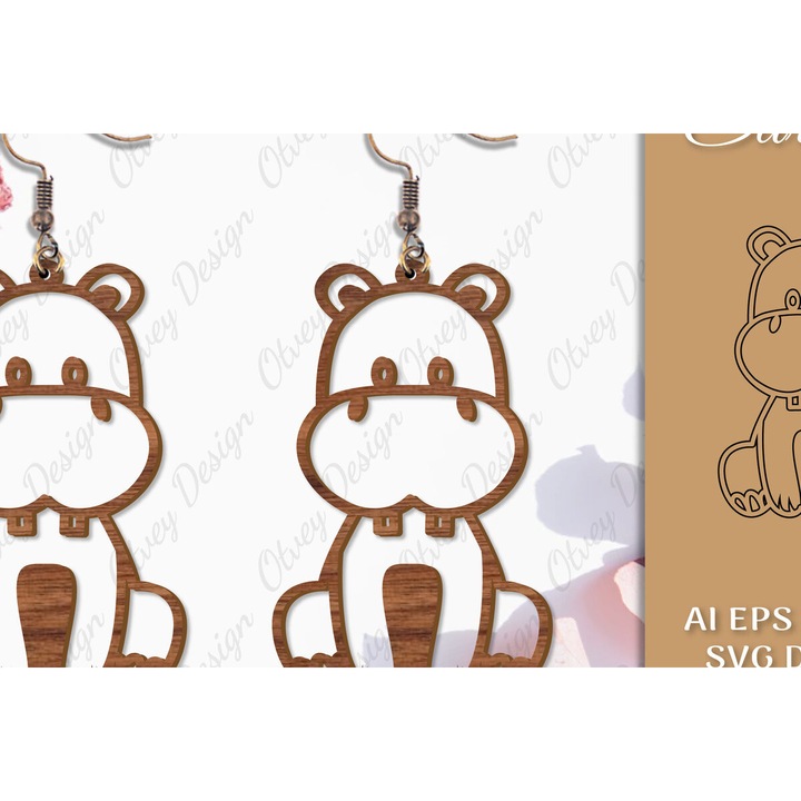 Set de skoularikia din lemn, Intrahome, 3x3 cm, plywood 3mm-4mm, pentru decorare si proiecte DIY