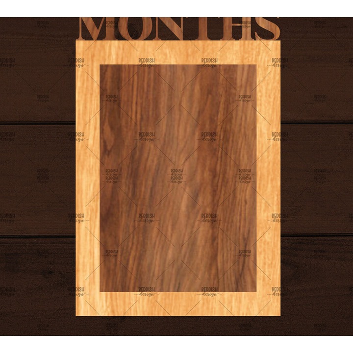 Rame foto clasice, Intrahome, 5x7 cm, din plywood, set de 2 bucati