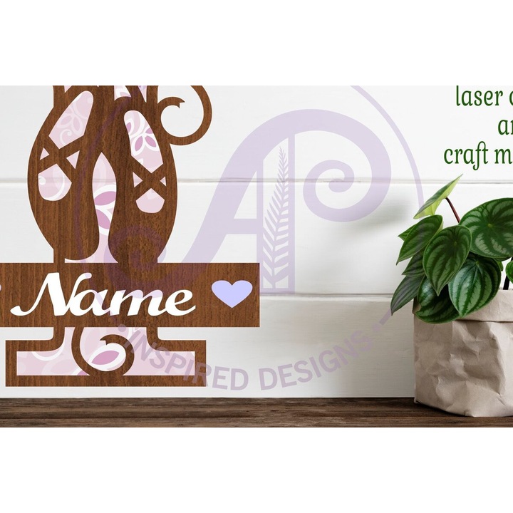 Monograma din lemn Letter I, Intrahome, 9x9 cm, set pentru decorare si proiecte DIY