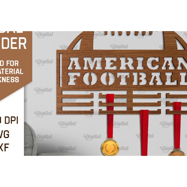 Placa decorativa din plywood 3mm-4mm, Intrahome, 30x20 cm, pentru proiecte DIY, decorare, set