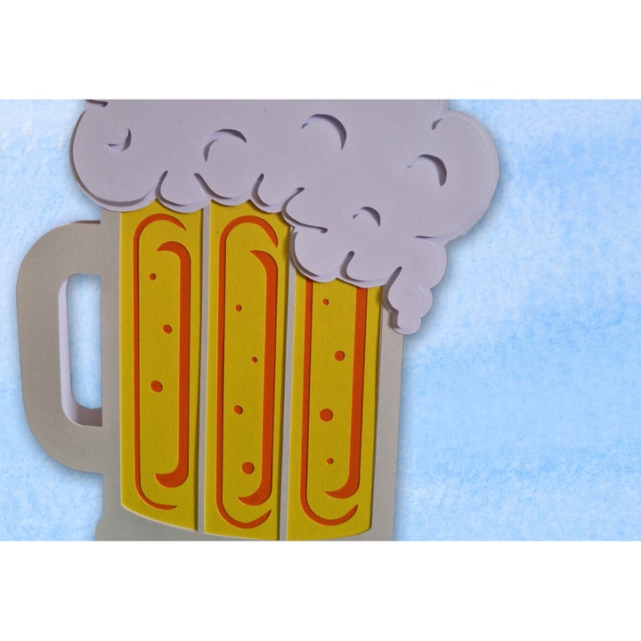 Karta de epigrafie din plywood, Intrahome, 16x20 cm, 3mm-4mm, pentru decorare si proiecte DIY