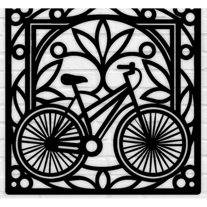 Placa din lemn, Intrahome, taiata cu laser, 40x40 cm, 3mm-4mm, pentru decoratiuni si proiecte DIY