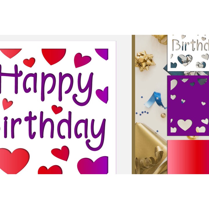 Carte de nastere, Intrahome, 15x15 cm, din plywood, set