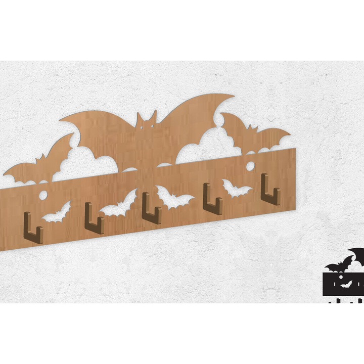 Kremastra toichou set, Intrahome, 30x20cm, din plywood 3mm-4mm, ideal pentru decorare si proiecte DIY