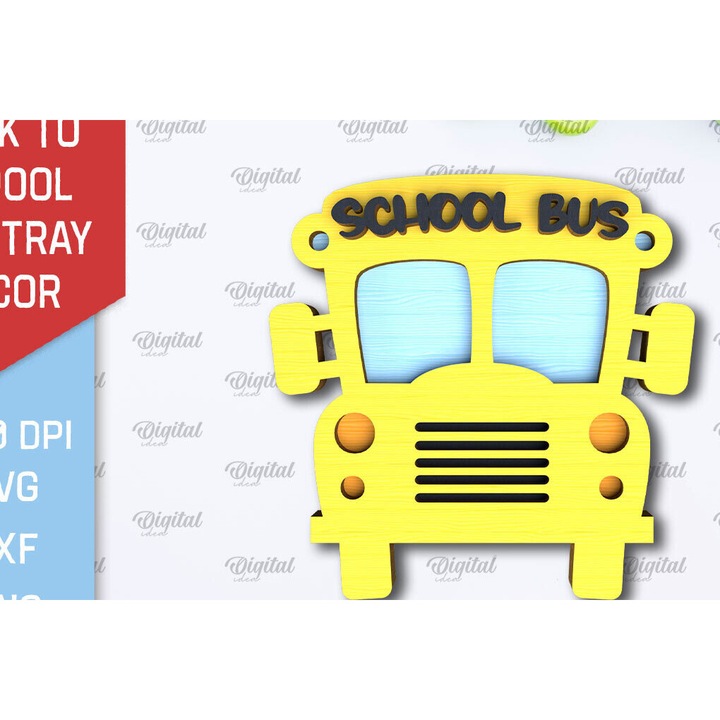 Tava servire, Intrahome, epigrafa, 30x20cm, din plywood 3mm-4mm, pentru decoratiuni si proiecte DIY